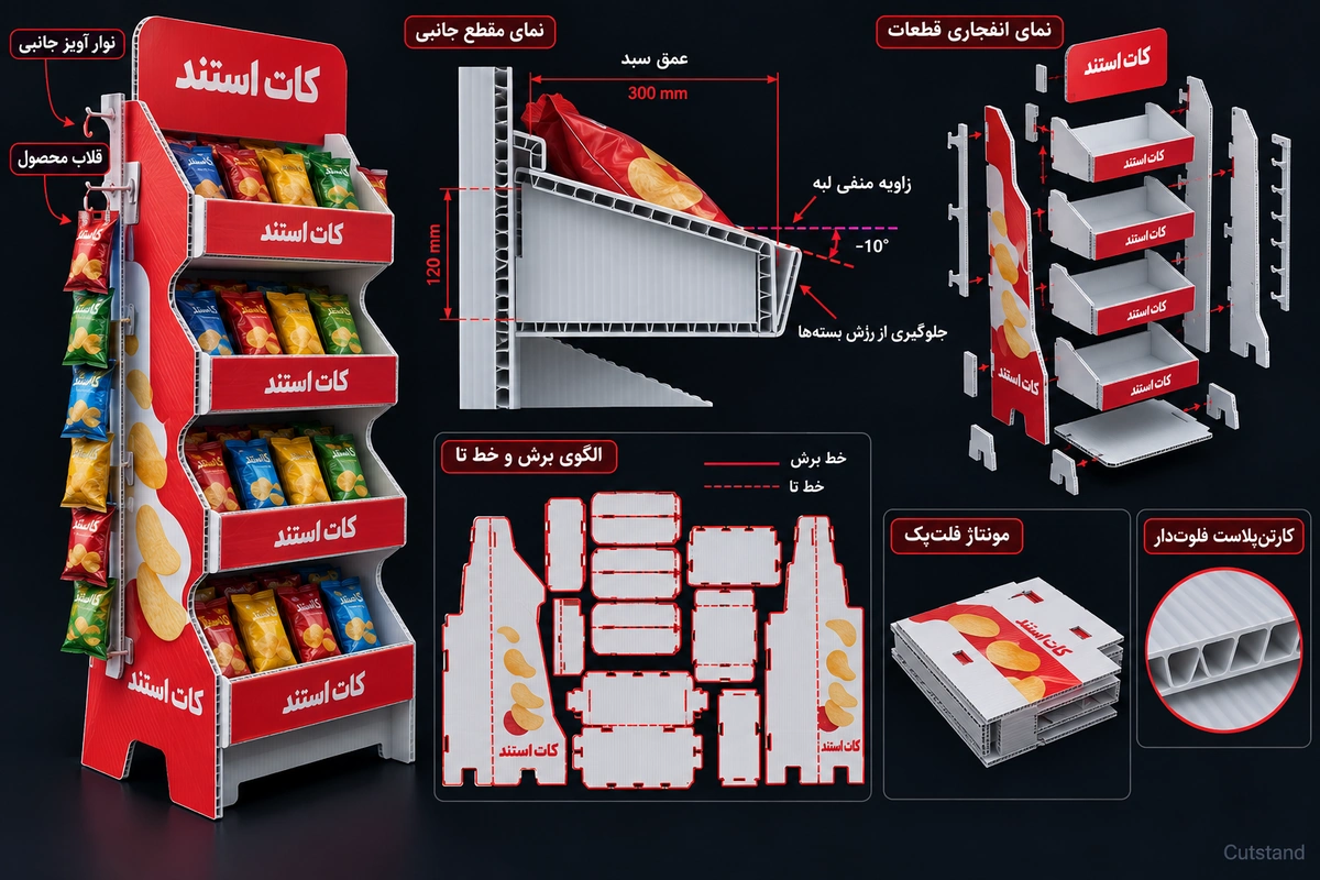 استند چیپس و پفک؛ تصویر تکمیلی مقاله